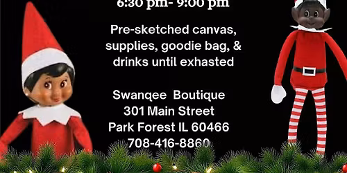 Wind Down Wednesday: Ugly Sweater Sing-Along Sip & Paint