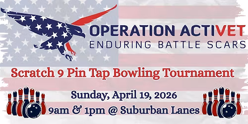 Scratch 9 Pin Tap Bowling Tournament