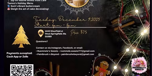 Sip, Swirl, & Sleigh @ Cafe Tamra