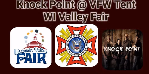 Knock Point @ VFW Tent for WI Valley Fair - before and after Skillet