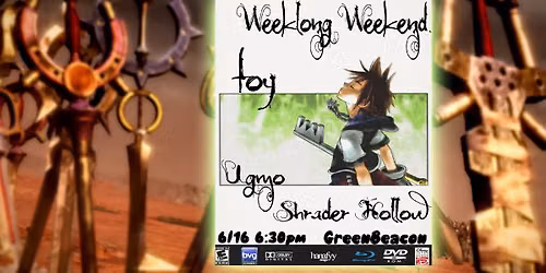 Toy, Week Long Weekend (MN), Ugmo & Shrader Hollow @ Green Beacon Gallery