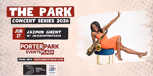 The Park Concert Series: Jazmin Ghent