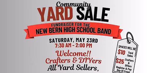 Community Yard Sale Fundraiser for NBHS Band