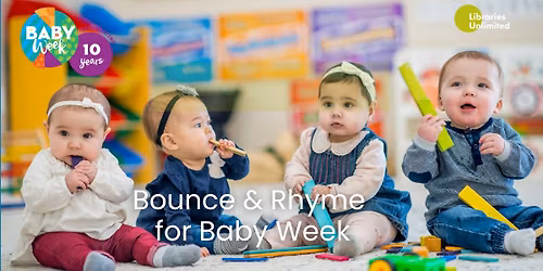 Bounce & Rhyme for Baby Week 2 sessions