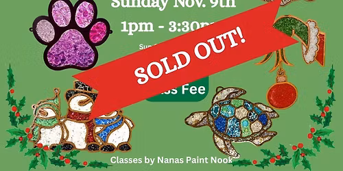 Resin Sun Catcher Class - LAST class in this area - Aces on 29th