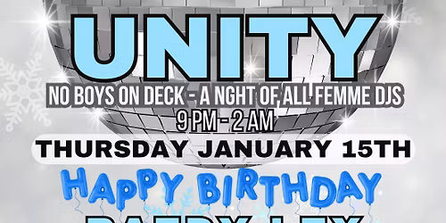 \u2744\ufe0f Unity - In Music x No Boys On Deck \u2744\ufe0f\n