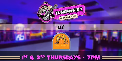 \ud83c\udfb6 TuneMaster Music Bingo at Holey Mackerel!