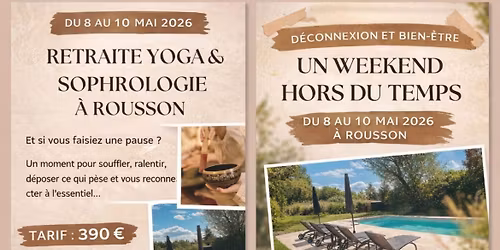 Retraite yoga et sophrologie 