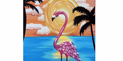 BYOB Paint & Sip: Flamingo Crossing