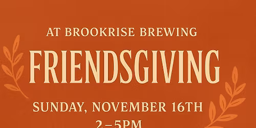 Hops Of Gratitude - Newton Friendsgiving