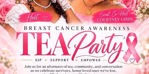 Breast Cancer Awareness Tea Party \ud83e\uded6\u2615\ufe0f