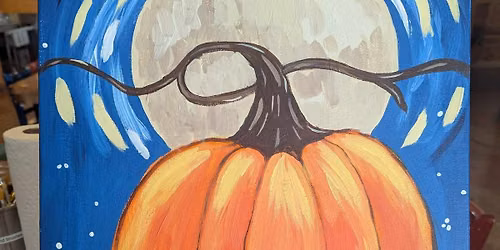 "Hello Pumpkin" Canvas Class