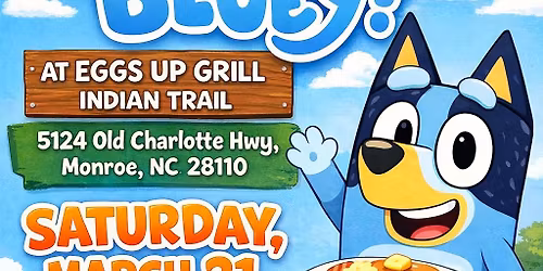 Join us for Breakfast with Bluey!!!!!!