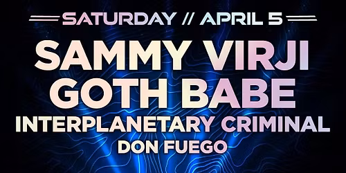 Sammy Virji at Brooklyn Army Terminal - Pier 4