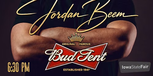 Jordan Beem Live at The Bud Tent- Iowa State Fair!