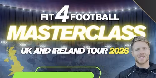 FIT4FOOTBALL - MASTERCLASS MANCHESTER CENTRAL - 28\/6\/26 - U8\/U9\/U10