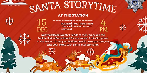 Santa Storytime at the Station