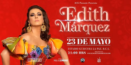 Edith M\u00e1rquez en La Paz, B.C.S.