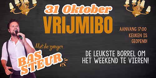 VRIJMIBO met zanger BAS STEUR