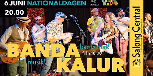 KONSERT \/\/ BANDA KALUR \/\/ 6 JUNI KL 20.00 \/\/ SALONG CENTRAL