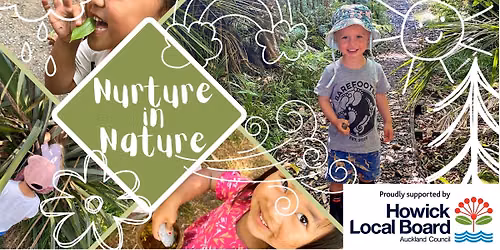 FREE Nurture in Nature - Barry Curtis Park - 24 Oct 2026