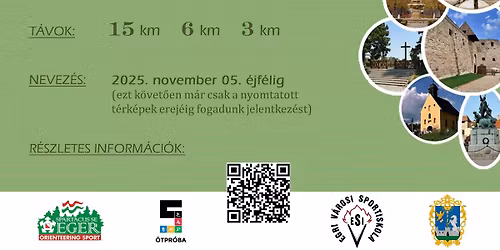 "EGRI PORTYA" t\u00e1j\u00e9koz\u00f3d\u00e1si teljes\u00edtm\u00e9nyt\u00fara Eger v\u00e1ros\u00e1ban