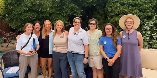 Postcard writing with the Easley\u2019s