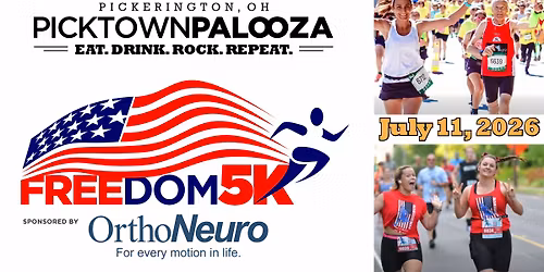 Picktown Palooza Freedom 5K sponsored by OrthoNeuro