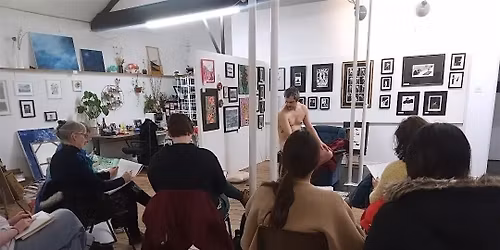 Festive Life Drawing at StArt Open Studios