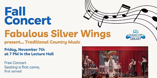 Fall Concert Series: Fabulous Silver Wings present... Traditional Country Music