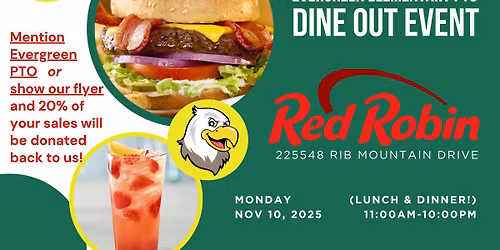 Dine Out Night at Red Robin