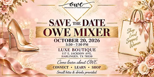 OWE Recruitment Mixer OCTOBER 20, 2026