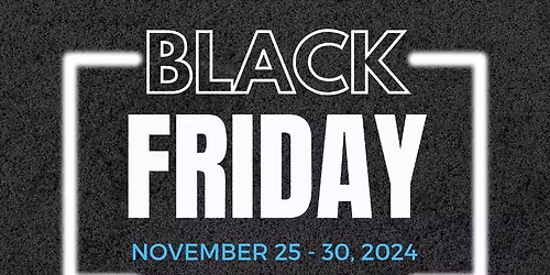 ZO LAUNDROMAT BLACK FRIDAY