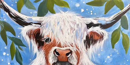 \ud83c\udfa8 Join Brush Party with Samantha to paint Ice Ice Angus in Swindon!\ud83e\udd42