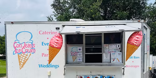 Cori Jean Ice Cream Serving at Waterwheel Community Pool
