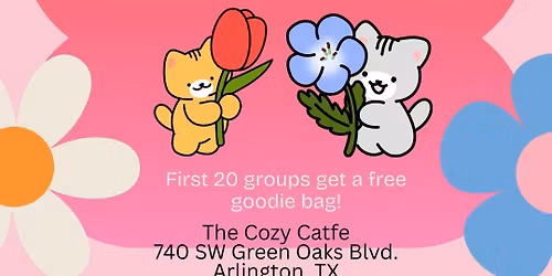 Purrfect Spring Meowket at The Cozy Catfe