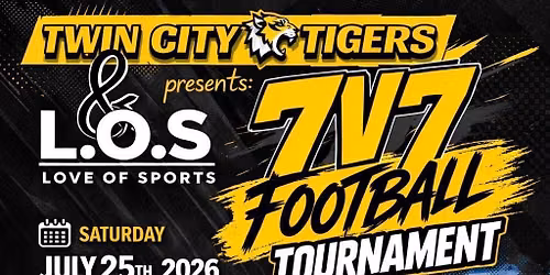 8th Grade 7v7 Football Tournament hosted by LOS & Twin City Tigers
