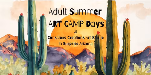 Adult Summer Art Camp - Collage Day