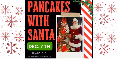 Pancakes and Pictures with Santa