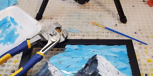 Mosaic Glass on Glass Class