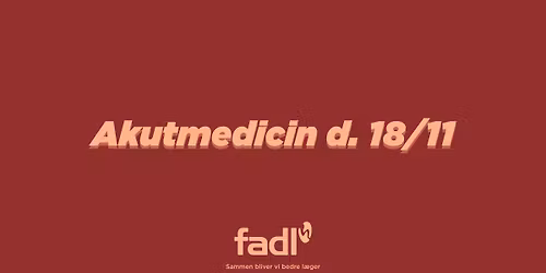 Akutmedicin, d. 18\/11