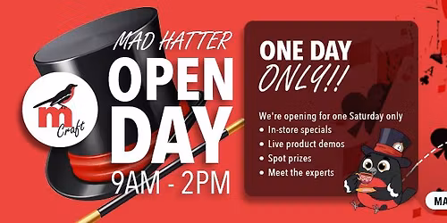 Maizey Craft Mad Hatter Open Day