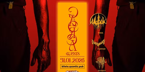 GAEREA | MOROK | WORMGOD | SEVEROTH  @ Quantic 31.01.2026