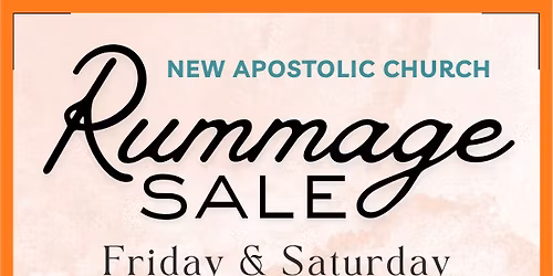 Church Rummage Sale