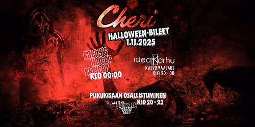Halloween-bileet @ Cheri