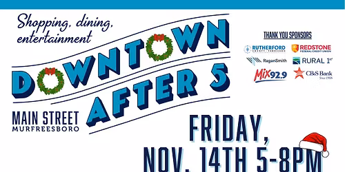 Downtown After 5 Holiday Edition