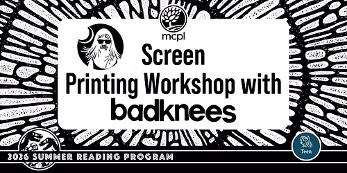Screen Printing Workshop with Badknees