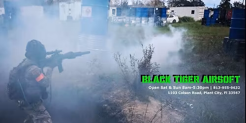 Black Tiger Airsoft Milsim Sunday!!