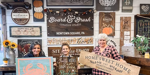 \ud83d\udda4 Black Friday Daytime DIY Workshop at Board & Brush! \ud83d\udee0\ufe0f\u2728