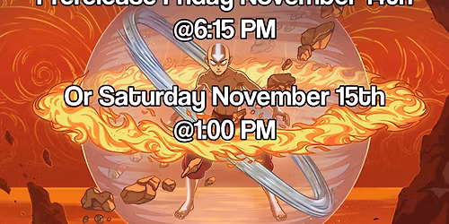 MTG Avatar: The Last Airbender Prerelease